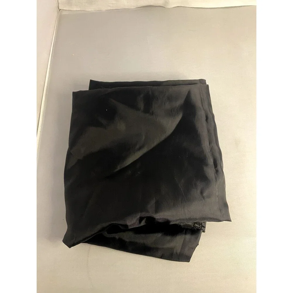 #7980 BLACK LINNING FABRIC 3 YDS X 58
